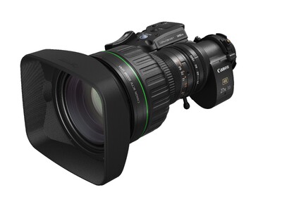 4K放送用カメラ対応ポータブルズームレンズ“CJ27e×7.3B”を発売　運用性と機能性を高めた新開発のデジタルドライブユニットを搭載