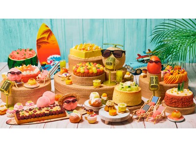 マンゴー、メロン、ピーチがビュッフェラインを席巻！推しフルーツに出会う夏のスイーツビュッフェ「サマーフルーツアイドル」開催