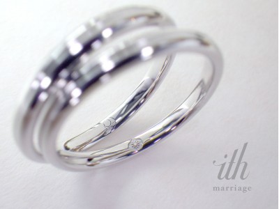 ［祝・令和婚］結婚指輪のお守り刻印2種《梅・令月》をithから無料でプレゼント！