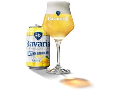 果汁２７％の苦味を抑えた爽やかな香りとフルーティーな味わい「Bavaria0.0% Lemon」4月1日発売