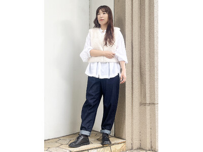 【TABASA/タバサ】昨年大人気で即完売したフェイクファーニットコンビベストが入荷しました！