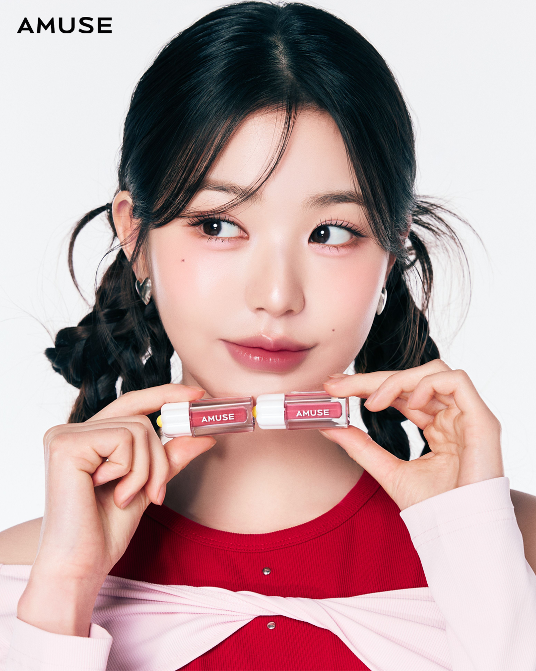 韓国コスメブランドAMUSE(アミューズ)から、ポーチやミニバッグにすっぽり入るコンパクトなミニデューティントが発売！