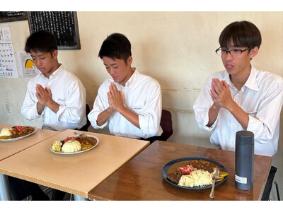 【常翔啓光学園中高】“部活飯”で地域活性化プロジェクト「啓光スパイス大作戦」　ラグビー部などの生徒らがス...