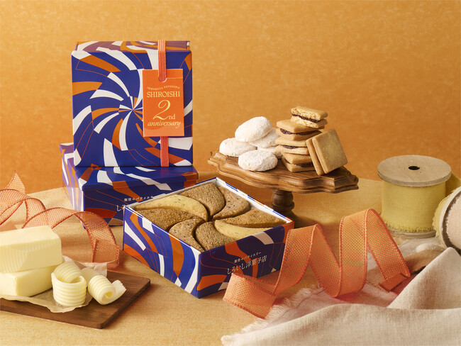 【数量限定】最短8分で完売のクッキー缶から新フレーバーが誕生！1,000缶限定「クッキー缶」& 新ラインナップ「ミニケーキ」が登場 ～24時間営業の「しろいし洋菓子店」2周年記念～