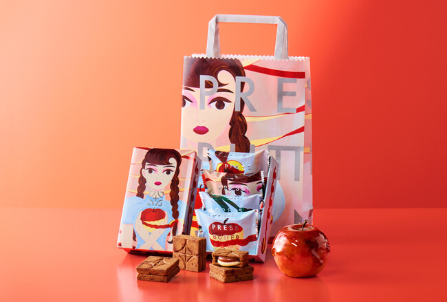 【期間限定コラボ】全4回にわたる“五感で味わうお菓子体験”〈第3弾〉「バターサンド〈林檎のキャラメリゼ〉」2026年3月1日（日）より全国販売
