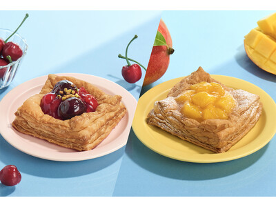 【どっち派 !?】とろけるマンゴー or はじけるチェリー！サクッ、じゅわっ。初夏の果実が溢れ出す夏の果...