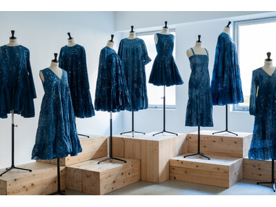 【Merlette】ブランド設立10周年を記念して京藍染アーティスト松崎陸氏とのスペシャルコラボピースが登場！