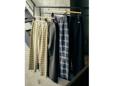 【RHC ロンハーマン】が【Dickies(R)】の定番モデル「874」をベースに別注。女性らしく軽やかにアップデートしたパンツが7月11日（土）より登場