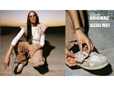 Aleali May(アレイリ・メイ）によるClarks Originals Wallabee(TM)第二章
