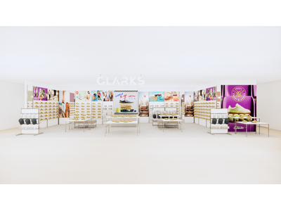 CLARKS、新ストアコンセプトによる新店舗を仙台PARCOにオープン