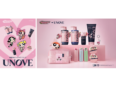 『パワーパフ ガールズ』×韓国No.1ヘアケア*¹「UNOVE(アノブ)」初コラボ！8月17日（月）より限定コレクション順次発売