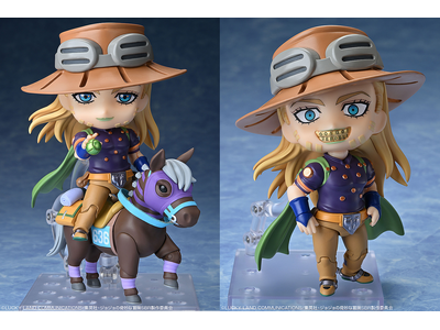 スティール・ボール・ランの世界を手のひらに。アニメ放送中で話題沸騰のジャイロ・ツェペリがねんどろいどに登場！