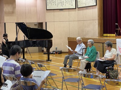 7月13日(日曜)、 「山の手空襲80周年 朗読と音楽の集い」を実施します