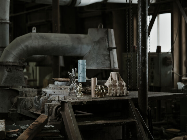 プレスリリース「ミラノデザインウィーク 2025　平和合金とwe+が鋳物文化の魅力を探究する新作「Unseen Objects」を展示」のイメージ画像