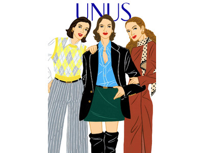 新しい世代が新しい解釈で価値を創造して発信するブランド＜UNUS(ユナス)。2025年8月21日(木)にローンチ。