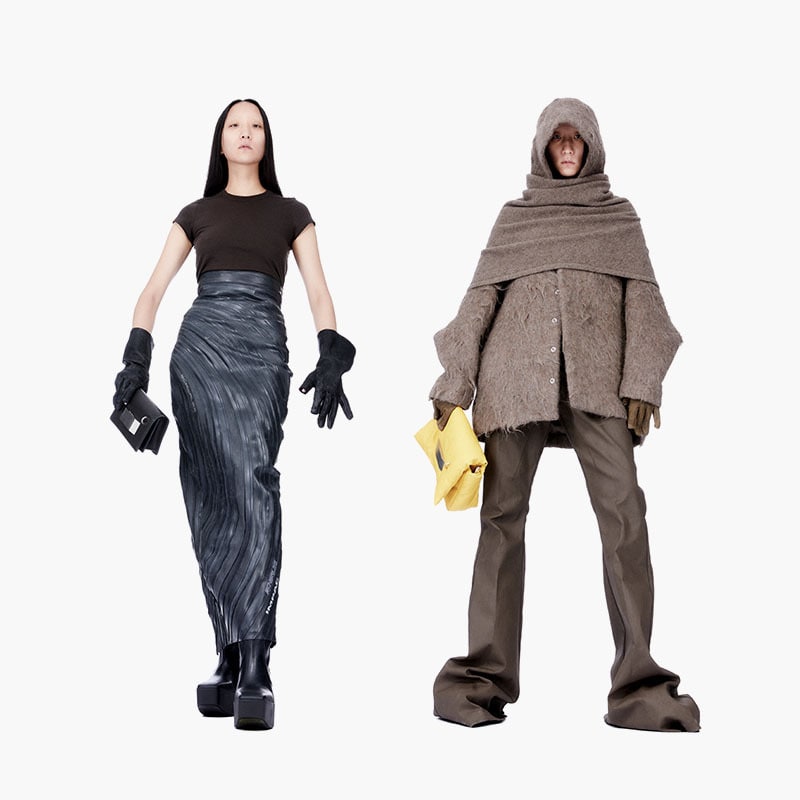 ≪RICK OWENS（リック オウエンス）POP UP STORE≫ウィメンズアイテムに加えて、エストネーション初登場のキッズラインがラインナップ