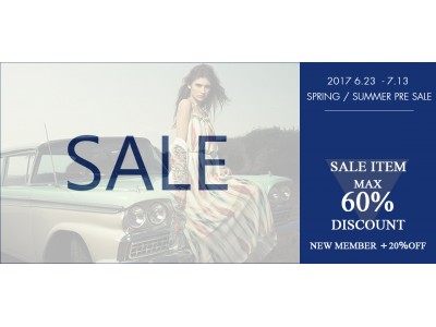 60%OFF!!アメリカンなクール女性向けブランド「glam city」がプレセールを昨日からスタート!!