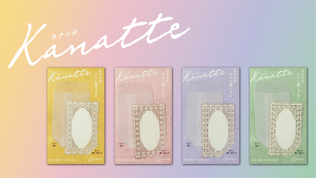 プレスリリース「高崎経大学生と共同開発した水に溶けるおまじないカード「Kanatte」を販売　悩みを抱えている人の気持ちをプラスにして背中を押す」のイメージ画像
