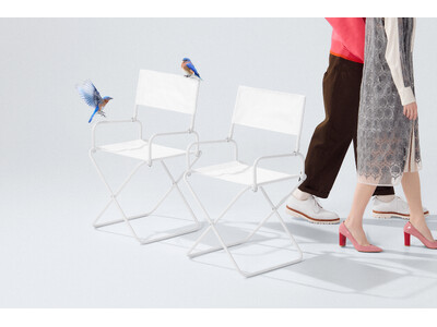 15mmの極細フレームを実現！インテリアとして美しい、折りたたみチェア新登場