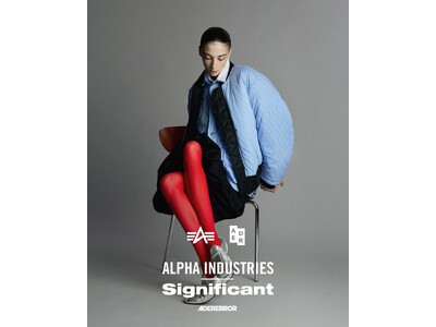 【FIVE SPACE JAPAN Co., Ltd】ADERERROR Significant × Alpha Industries、コラボレーション「Stripe in the Loop」を発表