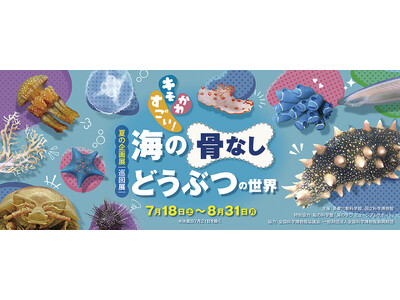 【多摩六都科学館】この夏、 “キモかわすごい” 海の生き物たちが集結