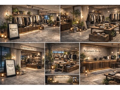 [店舗オープン][岡山・杜の街グレースに新たなセレクトショップ「Roaman’s Po/nt」オープン]