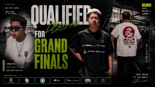【世界大会速報】DELTA ESPORTS所属「LBworks」がFortnite世界大会「FNCS Major 1 Summit」Grand Finals進出決定