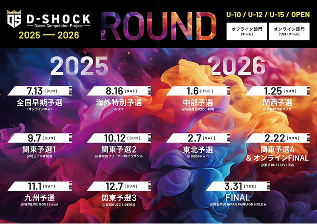 【D-SHOCK第4回関東第二予選】ラゾーナ川崎で106組340名が熱戦！オフライン・オンライン同時開催で全国から実力派が集結！