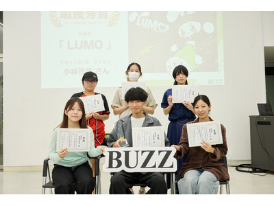 【BUZZ × 東京デザイン専門学校】公式キャラクターリニューアルコンペ、最優秀賞は「LUMO(ルモ)」に決定！9月16日に表彰式を開催