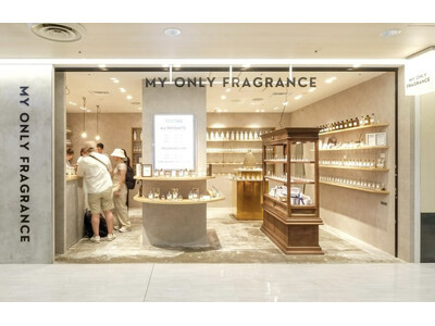 MY ONLY FRAGRANCE 千葉成田空港店に旅の思い出を持ち帰る”香り”のカプセルマシーンが登場
