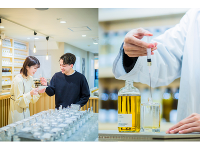 【北九州市初出展】“私だけの香り”を創るクリスマスPOPUPがアミュプラザ小倉にOPEN！