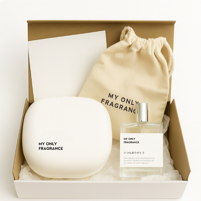 SCENTIMENT　7sec ギフトボックス クリスマスギフトに“体験を贈る”新しい提案。香り創りのチケットを添え