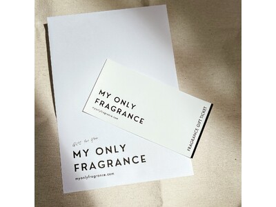 【バレンタインには、二人だけのオリジナルの香りを作ろう】 オーダーメイドフレグランス専門店「MY ONLY FRAGRANCE」にて 「オーダーメイド体験チケット」を全店＆オンラインで発売