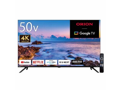 �Q�I����A�Q�[�}�[�̂��߂́g�`���[�i�[���X�h�e���r���V�o��I�wORION 4K�Ή�50V�^DLG���ڃ`���[�i�[���X�X�}�[�g�e���r�x�̔��J�n