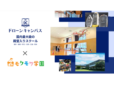 ドローンキャンパス×モクモク学園 “ハピキッズ放課後クラス ドローン体験”開催のお知らせ