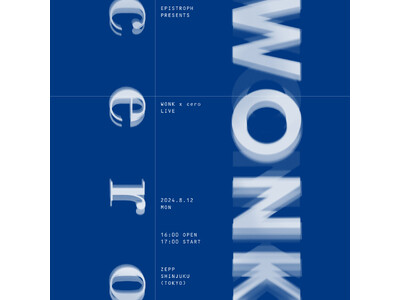 2024年8月12日、WONK × ceroのツーマンライブがZepp Shinjukuで開催決定！