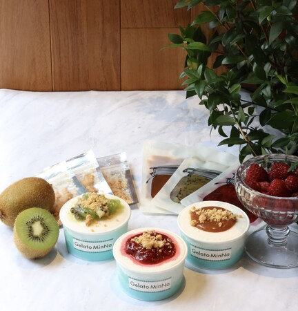 Gelato MinNa からこの夏発売　自分で完成させる 新感覚ジェラートGelato ++ ( ジェラートプラスプラス)