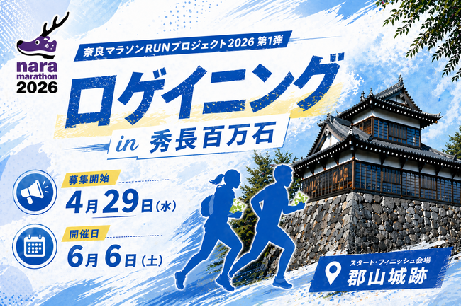 奈良マラソン「ロゲイニングin秀長百万石」開催