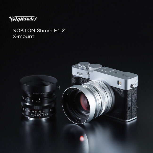 �t�H�N�g�����_�[ ��D�]��NOKTON 35mm F1.2 X�}�E���g�ɑҖ]�̃V���o�[���f���ƃN���V�J���ȑ����̃X���b�g����������ʔ��t�[�h�𔭔� ���R�V�i��