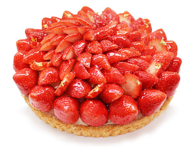 【カフェコムサ】熊本県産いちご「ゆうべに」誕生10周年を祝う、特別なケーキが登場。絆と感謝をテーマに期間限定発売！