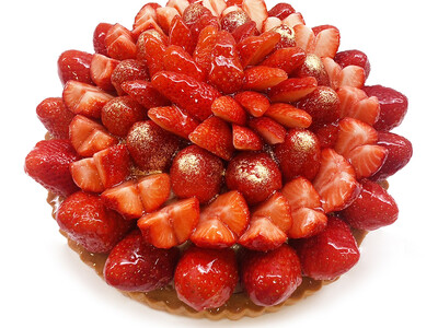 【カフェコムサ】24店舗ごとの地域の恵みを受けたいちごを使用！「いちごの日」限定ケーキが登場