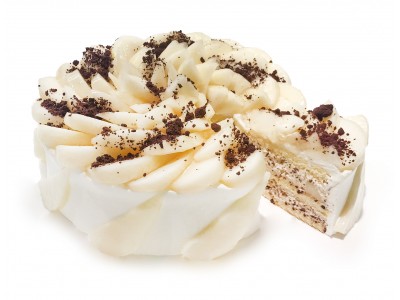カフェコムサ恒例！“ショートケーキの日”第10弾の限定ケーキは、旬の洋梨を飾ったミルクティーショートケーキ
