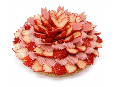 フレッシュフルーツで美しい日本の桜を表現！春を感じる桜のケーキを発売