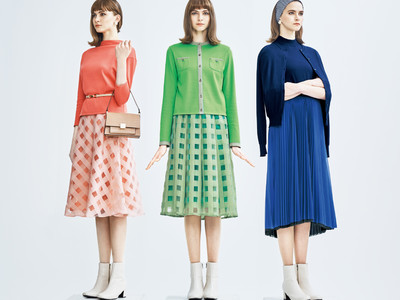 色で気分をハッピーに！60年代調クラシックをアレンジしたルミノーゾ・コムサの世界観