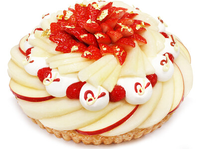 新年を鮮やかに彩る！カフェコムサの「新春のケーキ」