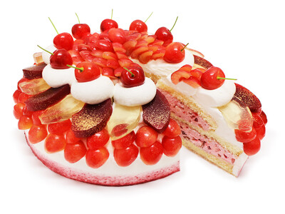 カフェコムサは毎月22日がショートケーキの日！5月は「さくらんぼのショートケーキ」が登場