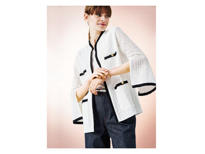 シンプルになりがちな夏のスタイルを一新！ルミノーゾ・コムサのサマーアイテム