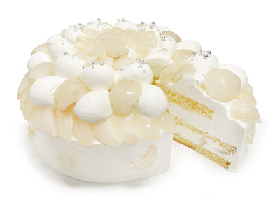 カフェコムサは毎月22日がショートケーキの日！6月は希少な生ライチをふんだんにあしらった無垢なショートケーキが登場