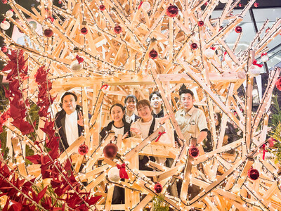 大丸福岡天神店でクリスマスツリー点灯式を開催テーマは「Legacy ～未来に続く、いのちの光～」佐賀県初...