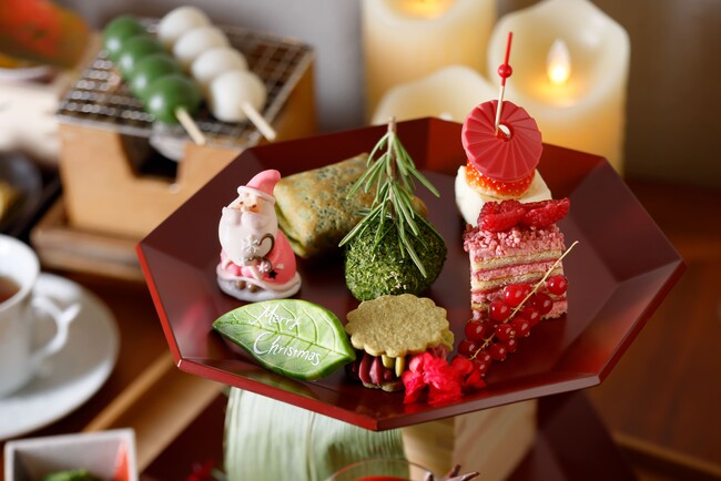 【バンヤンツリー・東山 京都】香ばしい炭火のぬくもりと京の味覚が誘う、心満たすクリスマスアフタヌーンティー